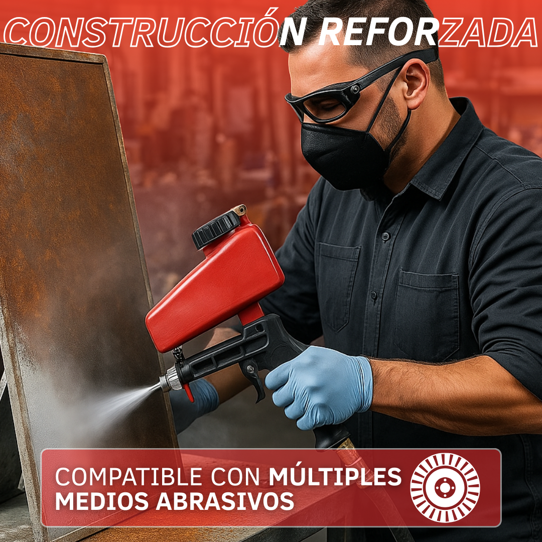 SANBLASTER PRO: La Pistola de Arena Profesional
