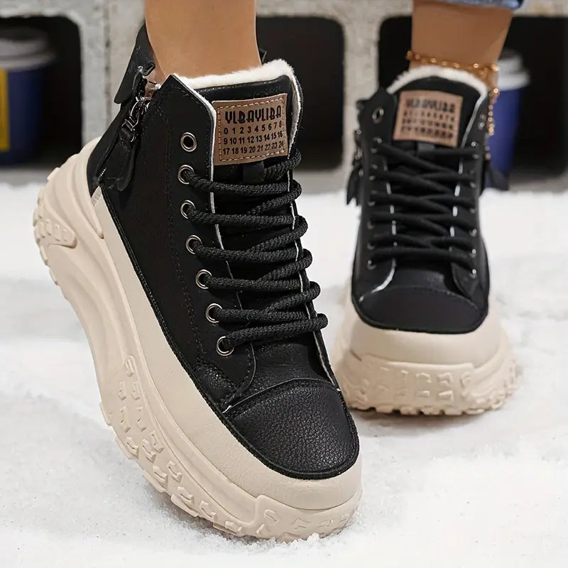 OU XING URBAN — Botas Chunky con Plataforma