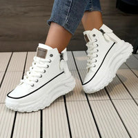 OU XING URBAN — Botas Chunky con Plataforma