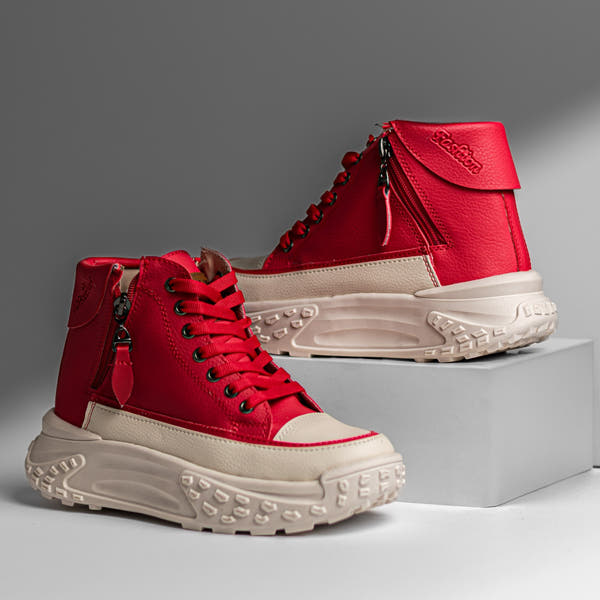 OU XING URBAN — Botas Chunky con Plataforma
