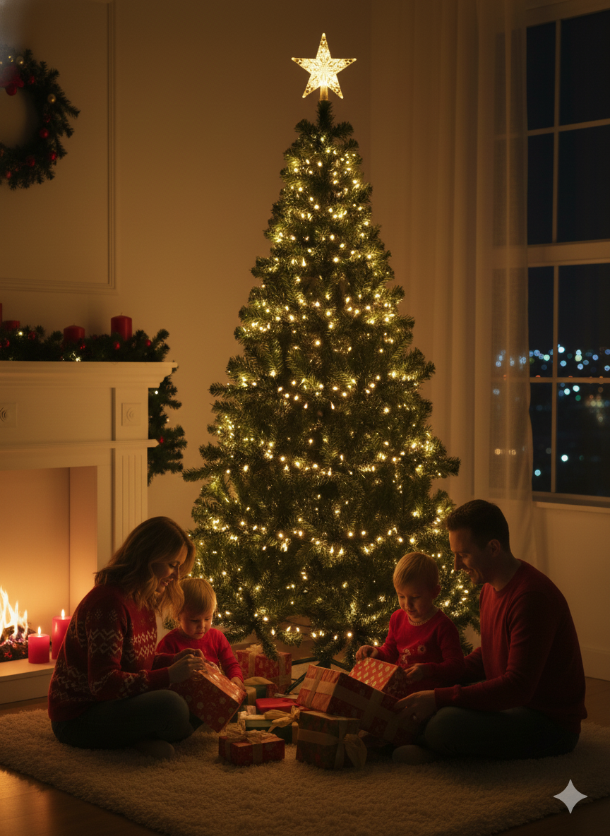 Arbol de navidad 2.10 metros (VERDE)