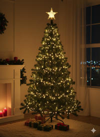 Arbol de navidad 2.10 metros (VERDE)