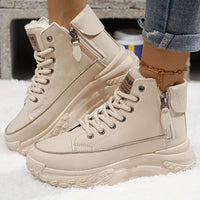 OU XING URBAN — Botas Chunky con Plataforma