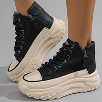 OU XING URBAN — Botas Chunky con Plataforma