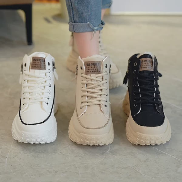 OU XING URBAN — Botas Chunky con Plataforma